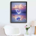 Miniatyrbild 2 av 5: DIY Diamantmålning Kit 5D Ballet Full Diamantmålning Ballet Diamantkonst, 12×16 Tum