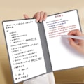 Miniatyrbillede 10 af 10: Whiteboard notesbog med whiteboardpen og viskelæderklud Whiteboard Pen Set Whiteboard Pen Set