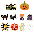 Miniatyrbild 5 av 5: Halloween-kakform i rostfritt stål 3D Cartoon Fondantkakform Pumpa Typ C