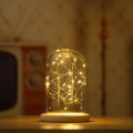Miniatyrbilde 2 av 4: LED-lyslenker med batteridrift | Mini-lys, midtpunktborddekorasjoner, bryllup, fest, soverom, syltetøyglass, jul, varm hvit