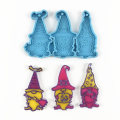 Miniatyrbillede 2 af 5: Dværg Dukke Gnome DIY Nøglering Harpiksform Silikonform DIY Håndværk UV Epoxy Harpiks M