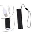 Miniatyrbild 3 av 5: LED Mini Ficklampor, USB Uppladdningsbara, Höga Lumen, Portabla & Fickformat, Camping Ficklampsset - Perfekta Julklappar