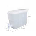 Miniatyrbillede 3 af 5: 3,8L Stor Kapacitet Plastik Drikkedispenser, Drikkedispenser Med Hane Is Limonade Juice Beholder