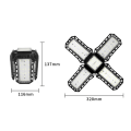 Miniatyrbild 5 av 5: LED Växtlampa Fullspektrum Vikbar Växtlampa Med Förlängningshängande Hänglampa, Varm LED Växtlampa För Inomhusväxter Svart Black