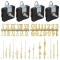 Miniatyrbillede 2 af 2: 1 Sæt Ur Ciffer Kit Kvarts Ur Mekanisme Kit Udskiftning Ur DIY Reparation Dele Til Ure