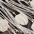 Miniatyrbillede 3 af 5: Netdrømmfänger Væghæng Boho Børneværelse Vægdekoration Indisk Dekoration Stor