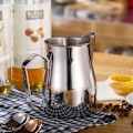 Miniatyrbillede 2 af 5: Skumkop Unik Fortykket Bredt Greb Latte Kop til Hjem Latte Fest - 350ml
