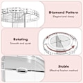 Miniatyrbillede 3 af 5: Roterende Makeup-Organiser - Justerbar Hylde Højde og Fuld Rotation, Den Perfekte Runde Spinnende Kosmetik Organiser til Soveværelset