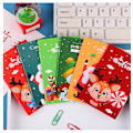Miniatyrbillede 2 af 5: 12 stk Jule Mini Noterbøger Ferie Memo Pads Noterblokke til Børn Julefest Gaveartikler (Tilfældig stil)