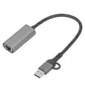 Miniatyrbillede 2 af 5: USB 3.0 Type C Ethernet-adapter - 1000 Mbps Plug and Play-hub til bærbar computer, stationær computer og telefon