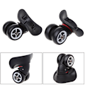 Miniatyrbild 3 av 5: 2x Resväska Tillbehör Universal 360 Grader Swivel Hjul Trolley WheelSOrange