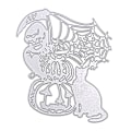 Miniatyrbilde 1 av 5: Halloween-Trollmann Metallklippesjablong for DIY-Scrapbooking, Album, Papirkort, Sjablongdør, Preget Ornament