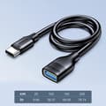 Miniatyrbillede 3 af 5: Type C til USB 3.0-adapterkabel 5 Gbps til telefon 16 15 Pad tablet USB C bærbare enheder opladningskabel valgfri længde 1m 1m