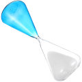 Miniatyrbilde 3 av 5: Transparent Glass Timeglass 60 Minutter Sandklokke Romdekorasjon For Hjem Assorterte Farger 330.5