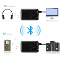 Pikkukuva 5 / 5: Tx10 Bluetooth-vastaanotin ja -lähetin 2-in-1 Bluetooth-sovitin Bluetooth-musiikkivstaanotin Musta
