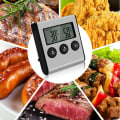 Miniatyrbild 4 av 5: Elegant Digital Köktimer, Superstark Magnetisk Bak Sida i Rostfritt Stål, Hög Larm, Stor Display, Autominne, Automatisk Avstängning