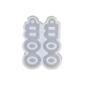 Miniatyrbillede 3 af 5: Ørehængsform Ørehæng Silikonform Harpiksform Til DIY Håndværk Smykkeværktøjer Stil 4