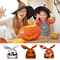 Miniatyrbillede 4 af 5: Halloween Plastikposer Godteposer Trick or Treat Party Favor Plastikposer Græskar