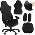 Ergonomic Chair Cover Set - 4-Piece Office Chair Protector with Armrests, Backrest & Seat Cushions[JUN]
