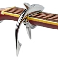 Miniatyrbild 1 av 5: Zink Legering Gitarr Capo Haj Capo för Akustisk och Elektrisk Gitarr med Bra Handkänsla, Inget Bandrassel och Hållbar (Silver)