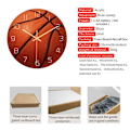 Miniatyrbillede 2 af 4: Rustik Vægur, Til Hjemmet Stue Soveværelse Kontor, Stue Soveværelse (Basketball)