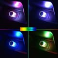Miniatyrbild 3 av 5: 7 Colors Mini USB LED Light Modeling Car RV Interior Socket Lamp Computer Mobile Power Night Light B
