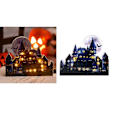 Miniatyrbillede 2 af 5: Multifunktionelt Slot Ornament med LED Lysfunktion Hjem Soveværelse Kollegium