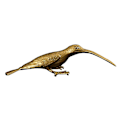 Pikkukuva 2 / 2: Kiinteä Kolibri Patsas Tee Pöytä Koriste Tee Lemmikki Kupari Työpöydän Linnun Sisustus Keltainen 10x2.7cm