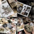 Miniatyrbilde 4 av 5: 366 stk Vintage Scrapbooking DIY Materialpapir Pynt