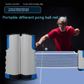 Miniatyrbillede 5 af 5: Tilbagetrækkelig Bordtennisnet Udskiftning, Ping Pong Net og Stang Bordtennisbord Net Stativ Net Blok Bærbar Hjem Udendørs