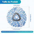 Miniatyrbild 2 av 4: 4-pack ersättningsmopphuvuden, 2 i 1 Vileda Easy Wring and Clean