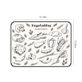 Pikkukuva 3 / 5: Astian kuivausmatto keittiön työtasolle 15.7x11.8in, Imuva Suede-astianpesualusta liukumattoman kumipinnan kanssa