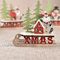 Miniatyrbild 5 av 5: Juldekorationsskyltar för vintersemester, julmiddagsfest (3 st)