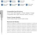 Miniatyrbilde 3 av 4: Macbook Lader 60W L Type Ladekabel Macbook Pro Strøm