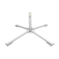 Miniatyrbillede 1 af 4: Foldbar Beslag Støbt Parasolbase Justerbar Stativ Udendørs Solskærm Anker Foldbar Strandstativ Umbr White 85X23.5cm