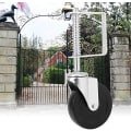 Miniatyrbilde 5 av 5: Hengslet hjul for port - 100 mm