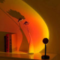 Miniatyrbilde 1 av 5: Projektorlampe, LED nattlys projektor regnbue lampe for voksne barn, romantisk solnedgang lampe for jul bryllup bursdagsfest