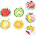 Miniatyrbild 3 av 5: Hängande Handdukar Fruktform Dish Cloth Kökshanddukar Extra Absorberande Handtorkningsduk Torkduk För Kök Badrum (12st)
