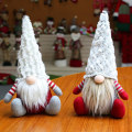 Miniatyrbillede 4 af 5: Håndlavet Svensk Tomte Dukke Julegave til Børn Kæreste og KæresteGrå