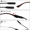 Miniatyrbilde 4 av 5: 3 stk Elastiske Silikon Beskyttelsesbriller med Holder