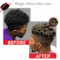 Miniatyrbillede 2 af 5: Barber Svamp Børste Twist Hår Til Bølger, Dreadlocks, Krøller, Afro Krøller Som Hårplejeværktøj Hul Diameter Passende - 2 STK
