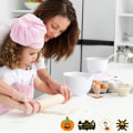 Miniatyrbillede 2 af 5: 25 stk Halloween Cookie Udstikkere - Græskar, Spøgelseskat, Spøgelsesflagermus
