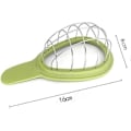 Miniatyrbillede 3 af 5: Avocado Skærer Separator Mango Splitter Cutter Divider Cuber Kernefjerningsværktøj Køkken Frugt Terninger Værktøj