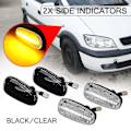 Miniatyrbilde 2 av 5: 2 stk Bilsidemarkørlys LED Blinklys Indikatorlampe For Opel Zafira A 99-05 G 98-09 Hvit