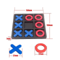 Miniatyrbilde 3 av 5: Niu Ren Tic Tac Toe Familiespill Interaktivt Brettspill Sjakk Utvikler Intelligens Utdannende Leke