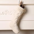 Miniatyrbillede 4 af 4: Jule-Strikket Strømper Julepynt Juleferiepynt