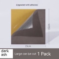 Miniatyrbilde 1 av 8: 1 stk selvklebende mørkegrå hælplaster for reparasjon av hull i sportsko Dark Grey/1 piece