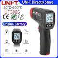 Miniatyrbillede 2 af 5: Uni-t Digital Termometer UT306S Berøringsfri Industriel Infrarød Laser Temperaturmåler Temperaturpistol Tester -50-500