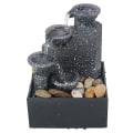 Miniatyrbilde 1 av 3: 1 stk Kunstig Vannfontene Batteridrevet Fontene Dekor Uten Batteri Grå 17X11X9CM Grey 17X11X9CM