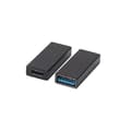 NÖRDIC USB-C female to USB-A female adapter 5Gbps Black